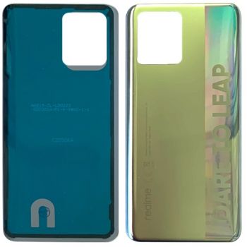Задняя крышка Realme 8 RMX3085 серебристая Оригинал