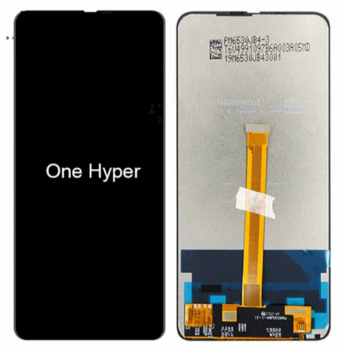 Дисплей (Экран) Motorola XT2027, XT2027-1 One Hyper с тачскрином (сенсором) черный