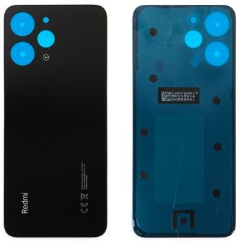 Задняя крышка Xiaomi Redmi 12 23053RN02A, 23053RN02Y черная Оригинал