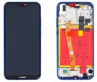 Дисплей (Экран) (LCD) Huawei P20 Lite Dual Sim (ANE-L21), Nova 3e с сенсором синий + рамка