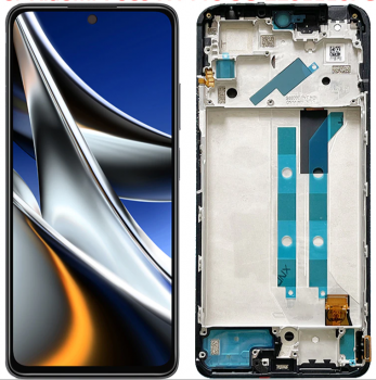 Дисплей (Экран) Xiaomi Redmi Note 11 Pro 2201116TG, 2201116TI Note 11 Pro 5G 21091116I, 2201116SG Poco X4 Pro 5G 2201116PG с сенсором и рамкой OLED