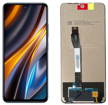 Дисплей (Экран) Xiaomi Poco X4 GT 22041216G с тачскрином (сенсором) черный Оригинал