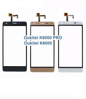 Тачскрин (сенсор) Oukitel K6000 белый Оригинал