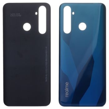 Задняя крышка Realme 5 Pro RMX1971 синяя Оригинал