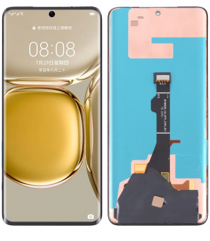 Дисплей (Экран) Huawei P50 Pro JAD-LX9, JAD-AL50 с тачскрином (сенсором) черный Оригинал