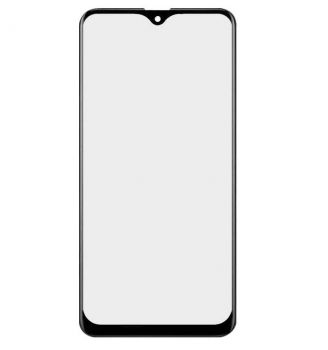 Cтекло дисплея Samsung A205 (SM-A205F) Galaxy A20 2019 черное Оригинал
