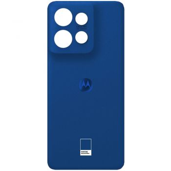 Задняя крышка Motorola XT2409, XT2409-01 Edge 50 Neo синяя Оригинал