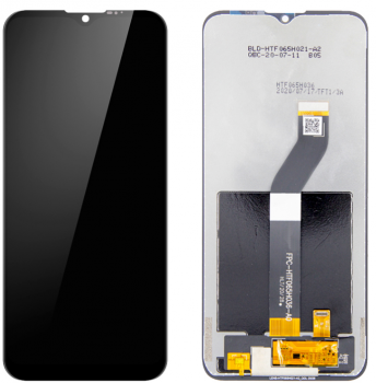 Дисплей (Экран) Motorola XT2055, XT2055-1, XT2055-2 Moto G8 Power Lite с тачскрином (сенсором) черный