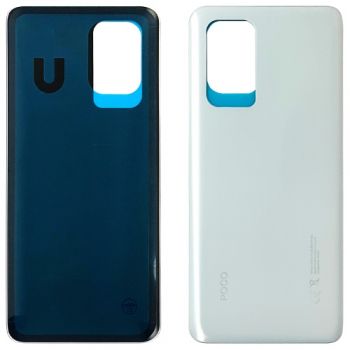 Задняя крышка Xiaomi Poco F5 Pro 23013PC75G белая Оригинал