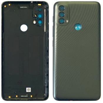Задняя крышка Motorola XT2159, XT2159-3, XT2159-9 Moto E40 черная Оригинал