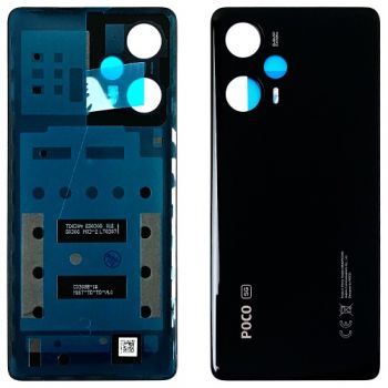 Задняя крышка Xiaomi Poco F5 23049PCD8G, 23049PCD8I черная Оригинал