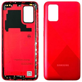 Задняя крышка Samsung M025 (SM-M025F, SM-M025F/DS) Galaxy M02s красная Оригинал