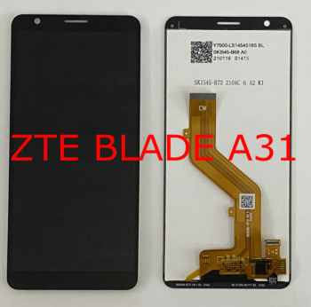 Дисплей (Экран) ZTE Blade A31 с тачскрином (сенсором) черный
