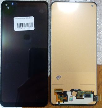 Дисплей (Экран) Oppo A74 CHP2219 с тачскрином (сенсором) черный TFT