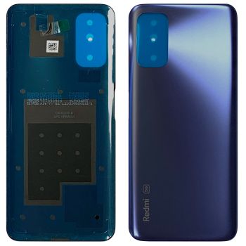 Задняя крышка Xiaomi Redmi Note 10 5G M2103K19G синяя Оригинал