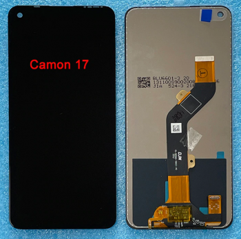 Дисплей (Экран) Tecno Spark 7 Pro KF8 с тачскрином (сенсором) черный