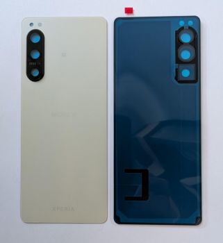 Задняя крышка Sony Xperia 5 IV XQ-CQ54, XQ-CQ62, XQ-CQ72 белая Оригинал