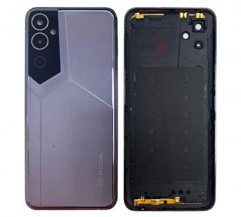 Задняя крышка Tecno Pova Neo 2 LG6n серая Оригинал