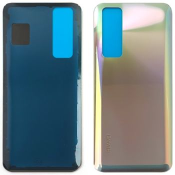 Задняя крышка Huawei Nova 7 5G JEF-NX9, JEF-AN20, JEF-AN00 серебристый Оригинал