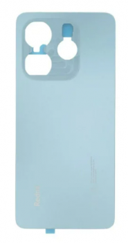 Задняя крышка Xiaomi Redmi Note 14 4G 24117RN76G, 24117RN76O синяя Оригинал