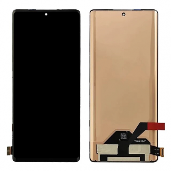 Дисплей (Экран) Infinix Zero 30 X6731, X6731B с тачскрином (сенсором) черный Оригинал