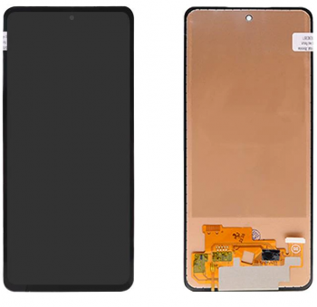 Дисплей (Экран) Samsung A528 (SM-A528B, SM-A528B/DS) Galaxy A52s 5G с тачскрином (сенсором) черный OLED