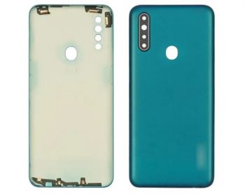 Задняя крышка Oppo A31 CPH2015, CPH2073, CPH2081, CPH2029, CPH2031 зеленая Оригинал