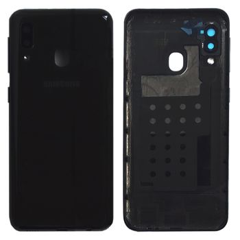 Задняя крышка Samsung A202 (SM-A202F, SM-A202F/DS) Galaxy A20E 2019 черная Оригинал
