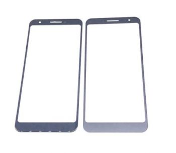 Cтекло дисплея Google Pixel 3a G020E, G020F, G020G, G020H черное Оригинал