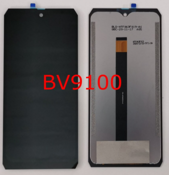 Дисплей (Экран) Blackview BV9100 с тачскрином (сенсором) черный Оригинал
