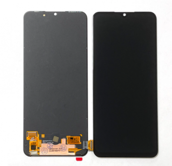 Дисплей (Экран) Oppo Reno 3 CPH2043 с тачскрином (сенсором) черный OLED