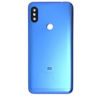 Задняя крышка Xiaomi Redmi Note 6 Pro синяя