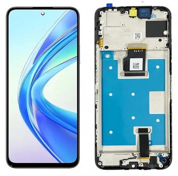 Дисплей (Экран) Huawei Honor X7b CLK-LX1, CLK-LX2, CLK-LX3 с тачскрином (сенсором) черный с рамкой Оригинал