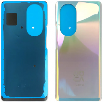 Задняя крышка Huawei Nova 8 Pro BRQ-AN00, BRQ-AL00 серебристая Оригинал
