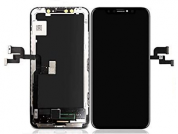 Дисплей (Экран) Apple iPhone X A1865, A1901, A1902, A1903 с тачскрином (сенсором) черный AMOLED