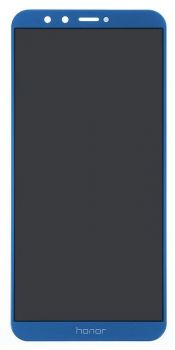Дисплей (Экран) (LCD) Huawei Honor 7X Dual Sim (BND-L21) с сенсором синий Оригинал