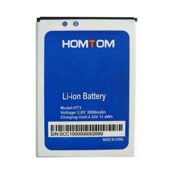 Батарея (аккумулятор) HomTom HT3, HT3 Pro 3000mAh Оригинал