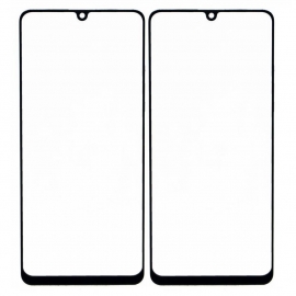 Cтекло дисплея Samsung A137 (SM-A137F, SM-A137F/DS) Galaxy A13 черное Оригинал