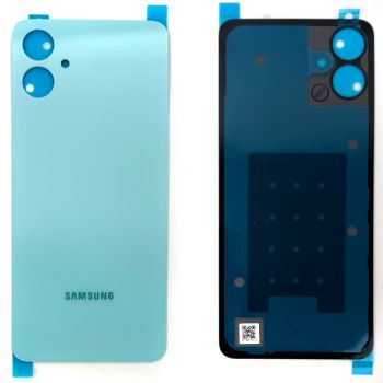 Задняя крышка Samsung A065 (SM-A065F, SM-A065F/DS) Galaxy A06 голубая Оригинал