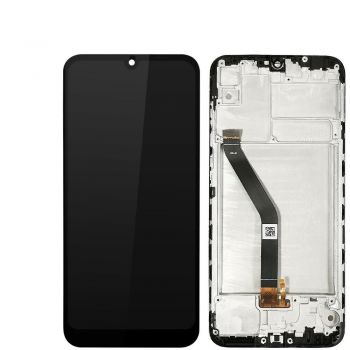 Дисплей (Экран) Huawei Y6 2019, Y6 Prime 2019, Y6 Pro 2019 MRD-LX1, MRD-LX1F, MRD-LX3, MRD-LX2 с тачскрином (сенсором) черный с рамкой