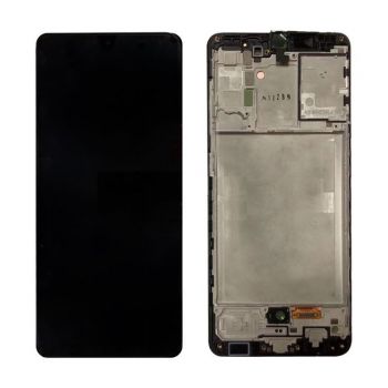 Дисплей (Экран) Samsung A315 (SM-A315F, SM-A315F/DS) Galaxy A31 с тачскрином (сенсором) черный с рамкой OLED