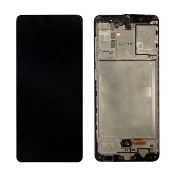 Дисплей (Экран) Samsung A315 (SM-A315F, SM-A315F/DS) Galaxy A31 с тачскрином (сенсором) черный с рамкой Оригинал