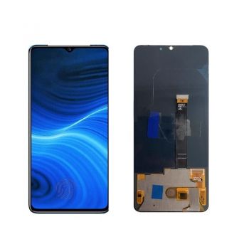 Дисплей (Экран) Realme X2 Pro RMX1931. Oppo Reno Ace PCLM10 с тачскрином (сенсором) черный Оригинал
