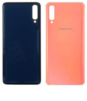 Задняя крышка Samsung A705 (SM-A705F, SM-A705FN/DS) Galaxy A70 коралловая Оригинал