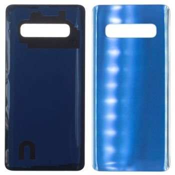 Задняя крышка Samsung G975 (SM-G975F, SM-G975F/DS) Galaxy S10 Plus синяя Оригинал
