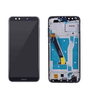 Дисплей (Экран) Huawei Honor 9 Lite LLD-L31, LLD-L22A, LLD-AL10, LLD-TL10 с тачскрином (сенсором) черный с рамкой