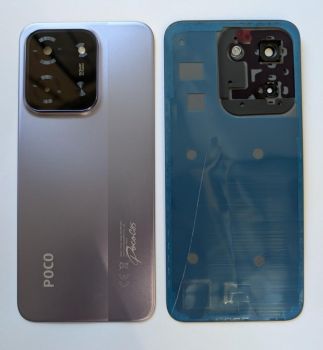 Задняя крышка Xiaomi Poco C85 25078PC3EE фиолетовая Оригинал