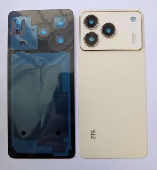 Задняя крышка ZTE Blade A76 4G Z2474 золотая Оригинал