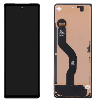 Дисплей (Экран) Samsung F946 (SM-F946B, SM-F946B/DS) Galaxy Fold 5 внешний с тачскрином (сенсором) черный Оригинал