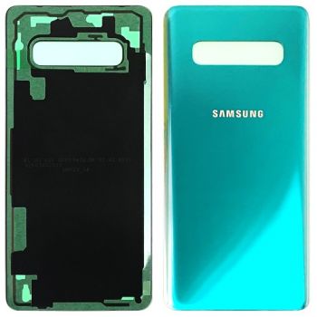 Задняя крышка Samsung G975 (SM-G975F, SM-G975F/DS) Galaxy S10 Plus зеленая Оригинал